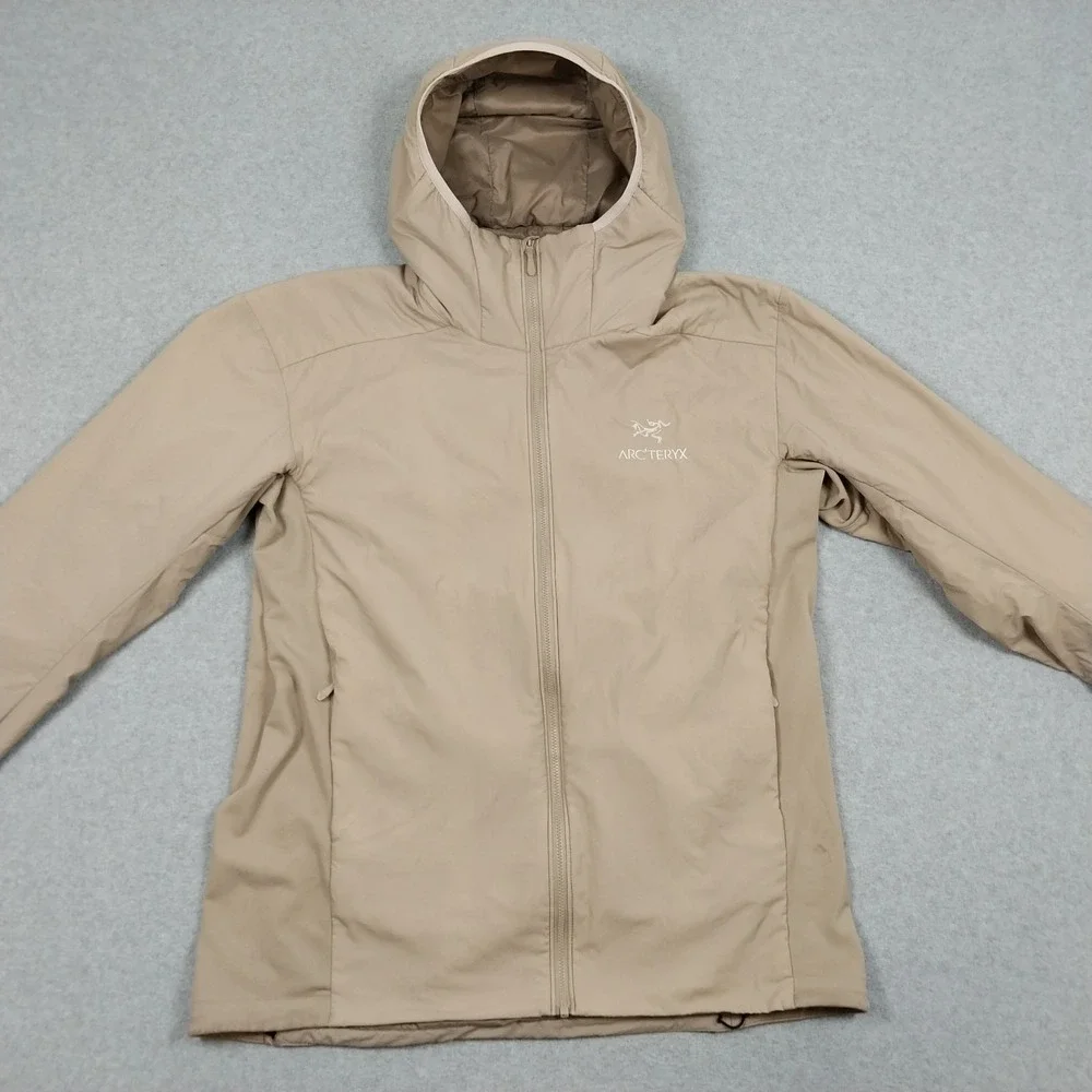 Arcteryx Atom Hoody Mens Large Smoke Bluff Insulated Full Zip Hiking Outdoors